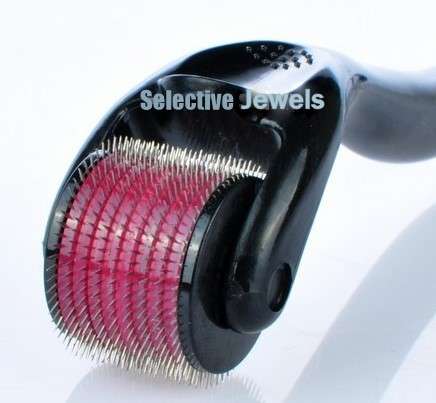 DERMAROLLER 540 MICRONEEDLE ROLLER 0.5 MM  + VITAMIN C SERUM RECIPE