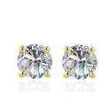 18ct WHITE GOLD DIAMOND STUD EARINGS 0.28CT