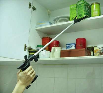 Easy grabber reacher helps to reach objects at impossible places