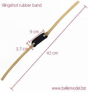 Ketty (sling shot) Replacement rubber only (Slingshot rubber band)
