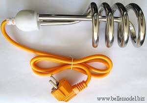 Portable hot water heater ( immersion rod ) for your caravan - 3000 Watt