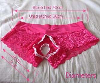 Panties - open crotch