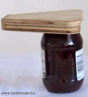 Bottle jar lid openers - Wooden easy grip