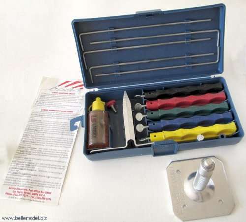 Knives - sharpening kits - Lansky deluxe 5 stones