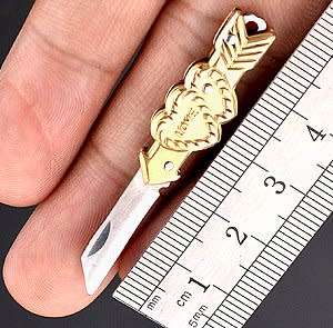 Knives - folding - miniature - Small thin