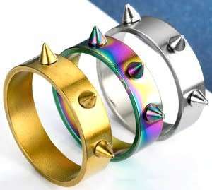 Self defense rings - Spiked