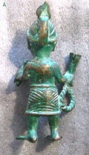 Sculptures - Bronze - Benin - Manikin - small