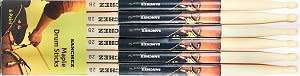 Drum sticks - Sanchez 2B - packet of 6 pairs