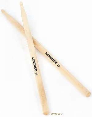 Drum sticks - Sanchez 2B - packet of 6 pairs