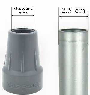 Elbow crutches - Extra strong for heavy people and comfi grip for long term paraplegics
