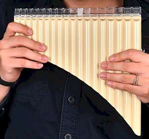Flutes - wooden - panpipes - ABS plastic