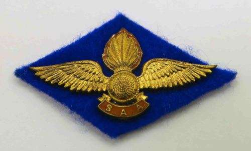 South African Army Observation Post Flight Mess Dress Wings. Very Rare.