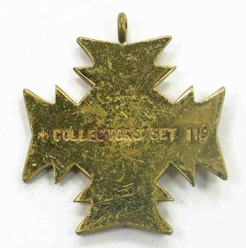 Full size - Rhodesia Bronze Cross. Collectors Set 119. No suspender.