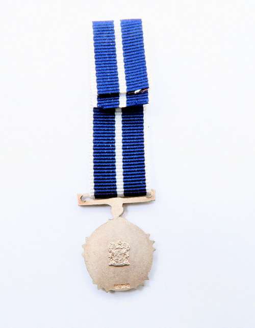 Miniature - Pro Merito Medal. Stamped "Silver"  #11