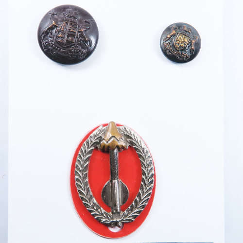 South African Army Badges