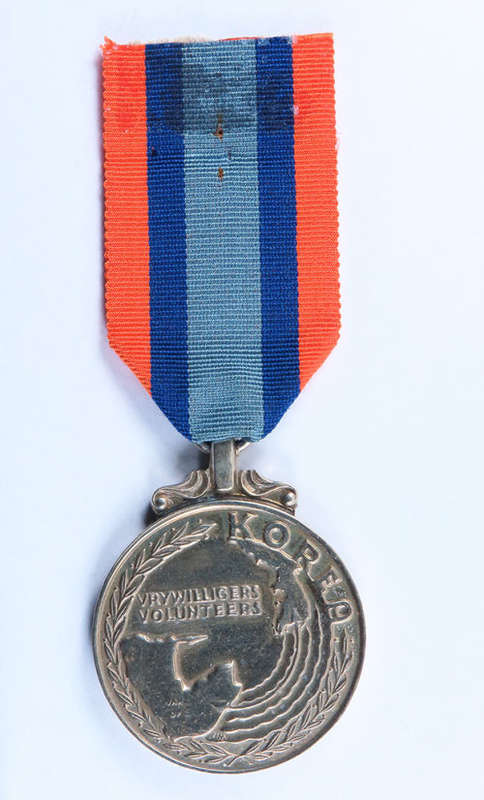 Full Size. Medal.  Korea Volunteers Unamed Prooflike.