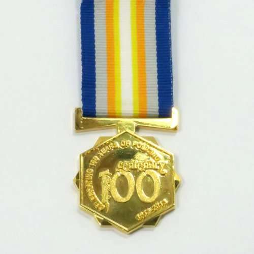 Full Size: Medal For 100 Years Of Policing. 1913 - 2013.