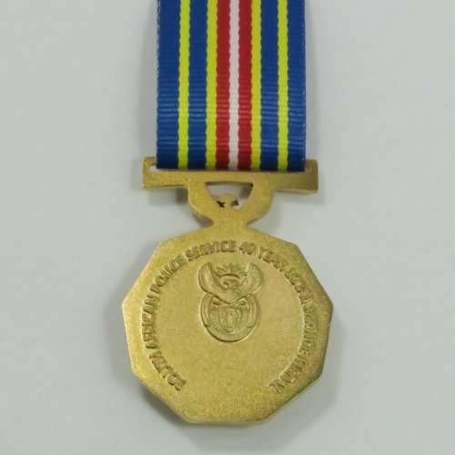 Full Size: South African Service Medal. 40 Years Of Loyal Service