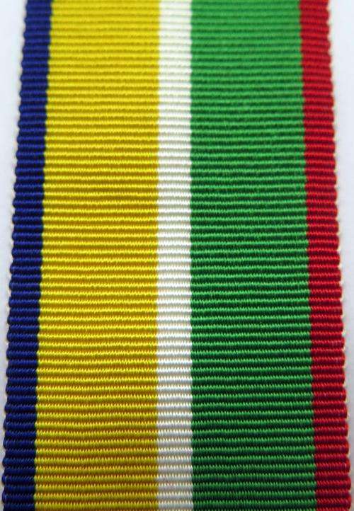 Full Size: ZAR Wound Medal Ribbon 15cm