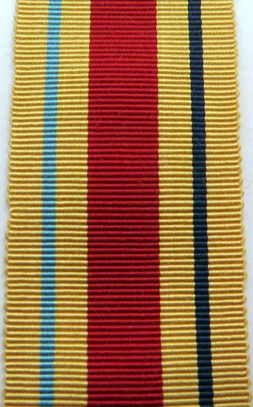 Full Size:  Africa Star Medal Ribbon 15cm