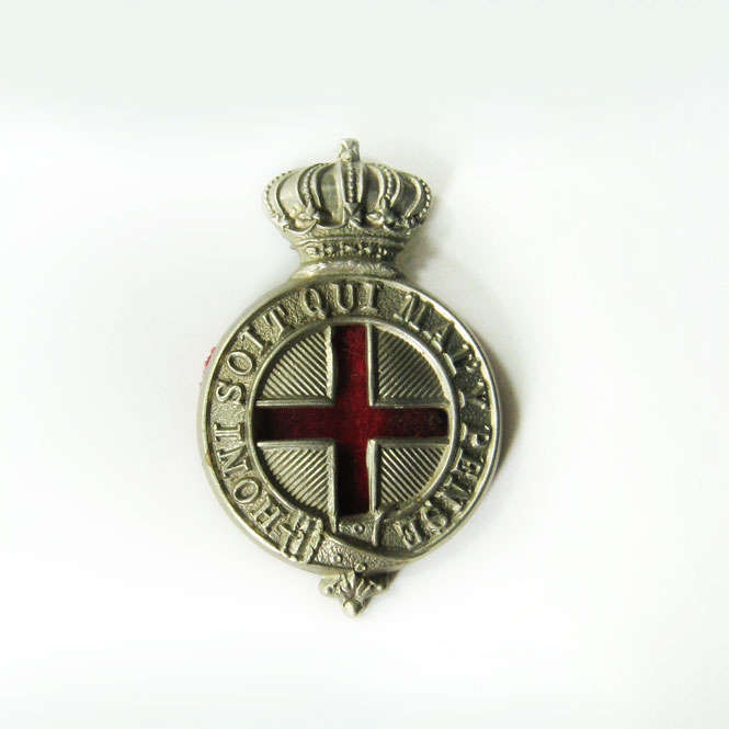 Cape Medical Staff Corps Collar Badge. Worn 1889 - 1902 (Owen. 1549)