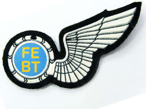 Full Size.  S.A.A.F. Embossed Flight Engineers wing. ..