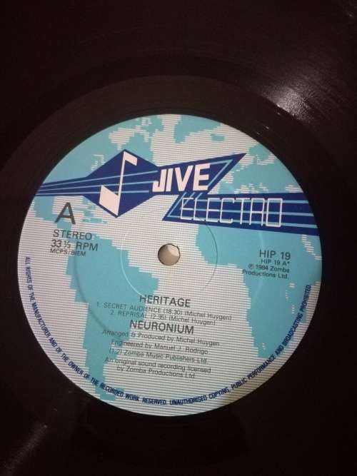 Neuronium - Heritage - (VG+/NM) - Vinyl LP