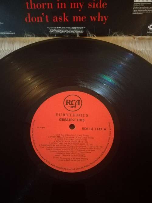 Eurythmics - Greatest Hits - (VG+/VG+) - Vinyl LP