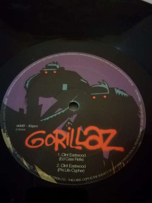 Gorillaz - Clint Eastwood - 45 RMP - (VG+/VG+) - Vinyl LP