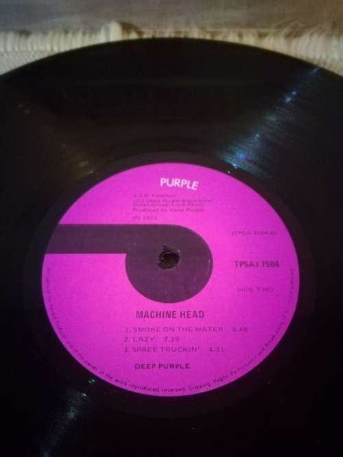 Deep Purple - Machine Head -  (Stereo) - (VG+/VG+) - Vinyl LP