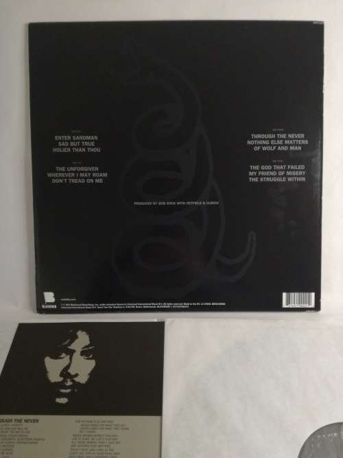 Metallica (Black Album) - Europe Reissue 180g - (Near Mint) - Vinyl LP