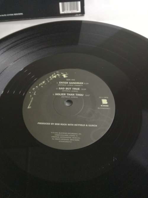 Metallica (Black Album) - Europe Reissue 180g - (Near Mint) - Vinyl LP