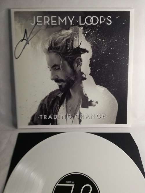 Jeremy Loops - Trading Change (Signed) - (White Vinyl) - (Near Mint) - Vinyl LP