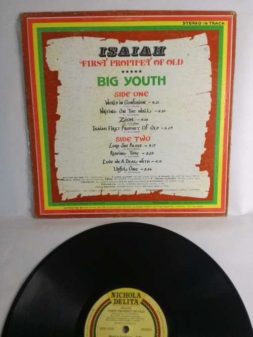 Isaiah - First Prophet of Old (Roots Reggae Jamaica) - Vinyl LP