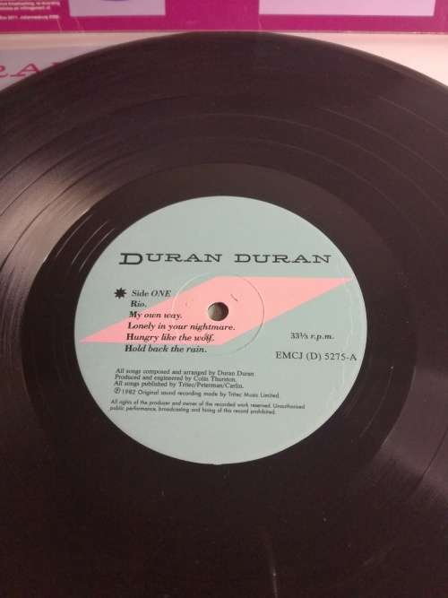 Duran Duran - Rio - (VG+/VG+) (Very clean copy) - Vinyl LP