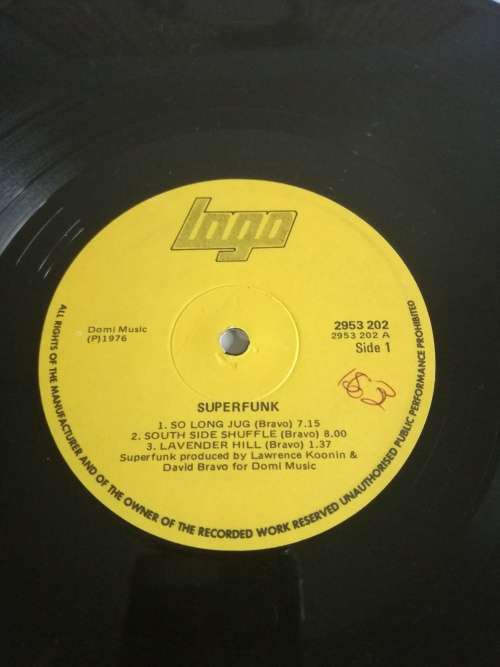 Superfunk - (South African Jazz-Funk 1976) - (VG/VG+) - Vinyl LP