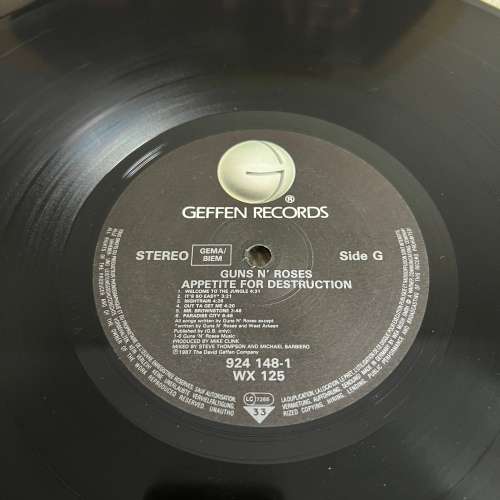 Guns N` Roses  Appetite For Destruction - (Rare banned cover) - Vinyl LP Record