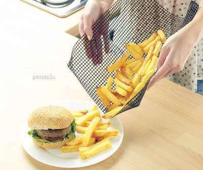 Chips Pizza Cooking Mesh Crispy Healthy Faster Cooking