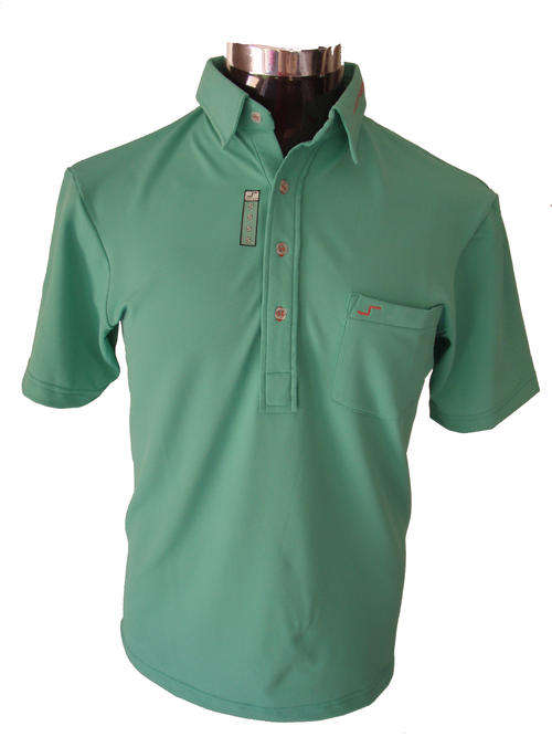 Swinger - Mens Plain Golf Shirt Turquoise MEDIUM