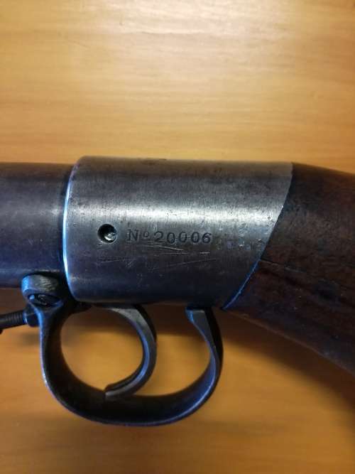 The BSA Air Rifle Improved Model D, Model Number 20006