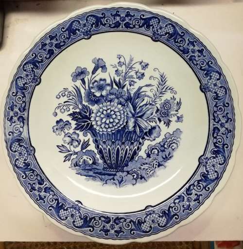 Delft Hand Painted Large Plate Made in Holland