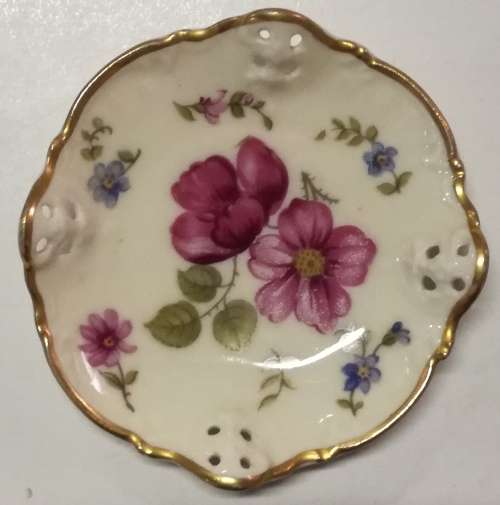 Small Plate Made by Rosenthal in Kronach Germany and Numbered