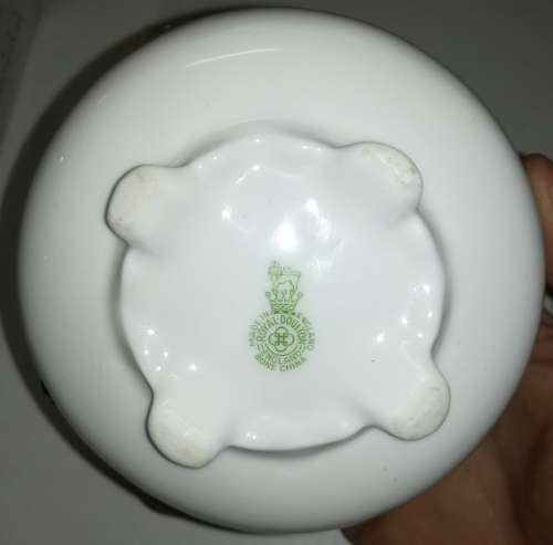 Royal Doultan Porcelain Flower Bouquet in Pot