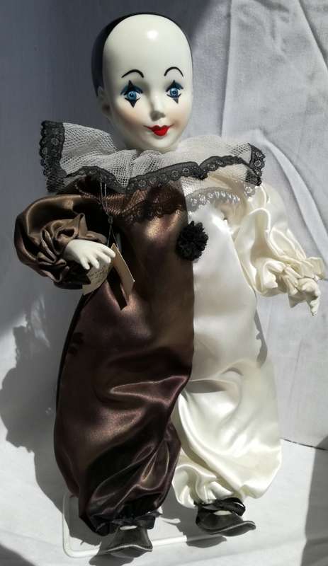 Limited Edition Handmade Pierrot Clown