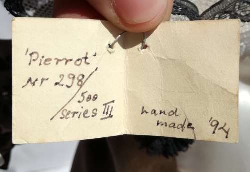 Limited Edition Handmade Pierrot Clown