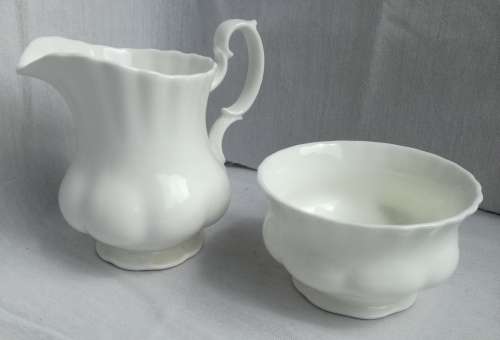 Royal Albert Reverie Milk Jug and Sugar Bowl Set