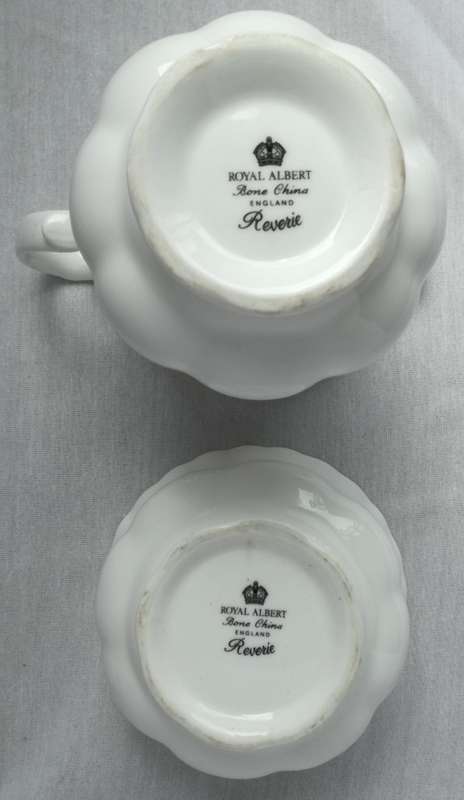 Royal Albert Reverie Milk Jug and Sugar Bowl Set