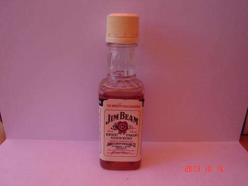 Miniture Jim Beam whiskey
