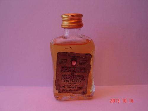 Miniture Amaretto Saronno liqueur