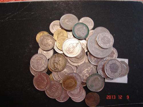 lot Swiss coins FV R260
